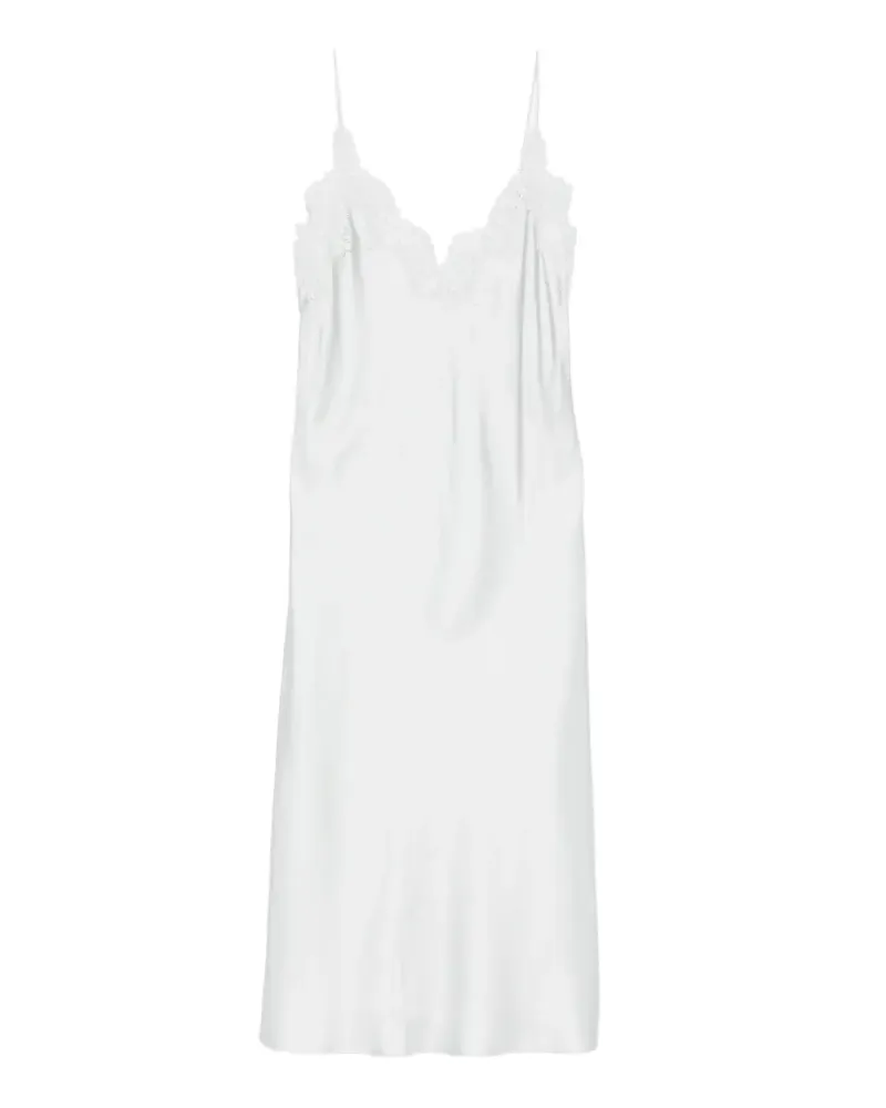 Róhe lace-detail midi dress - Blau Blau