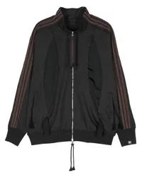 adidas Jacke mit 3 Streifen Schwarz