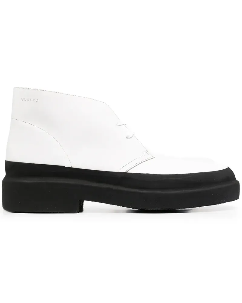 Clarks Desert-Boots - Weiß Weiß