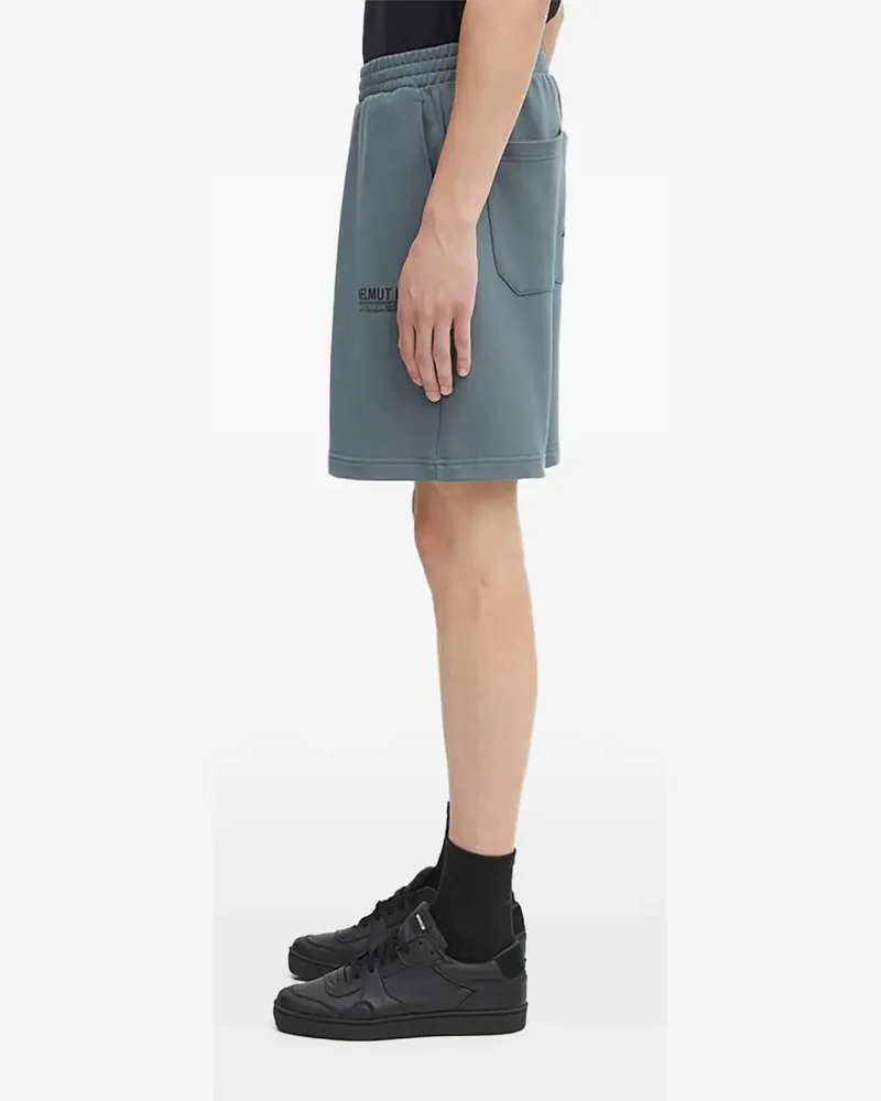 Helmut Lang Shorts mit Logo-Tasche - Blau Blau