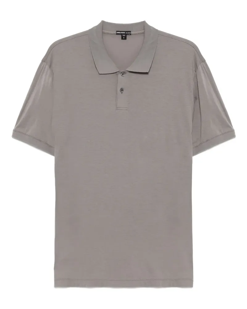 James Perse Poloshirt aus Jersey - Grau Grau