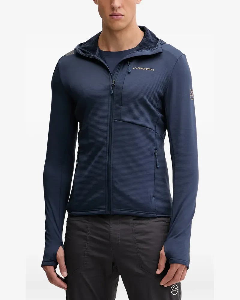 La Sportiva zip-up hoodie - Blau Blau