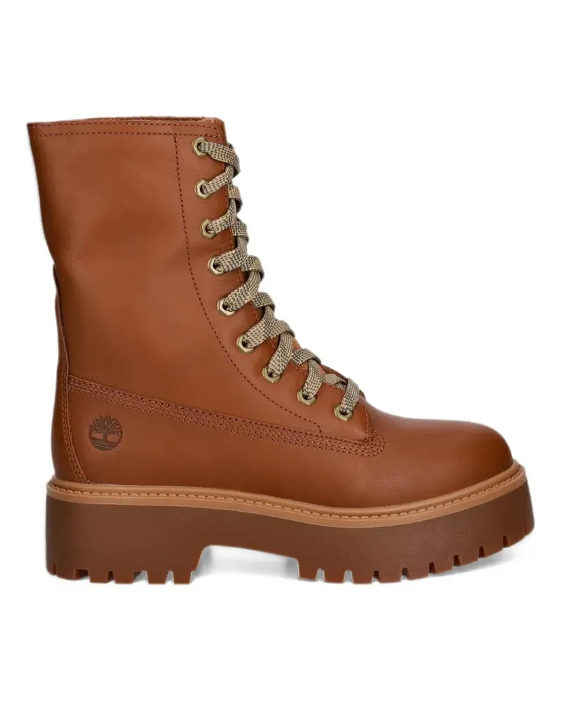 Timberland Mid Stone Street Plateau-Stiefel - Braun Braun
