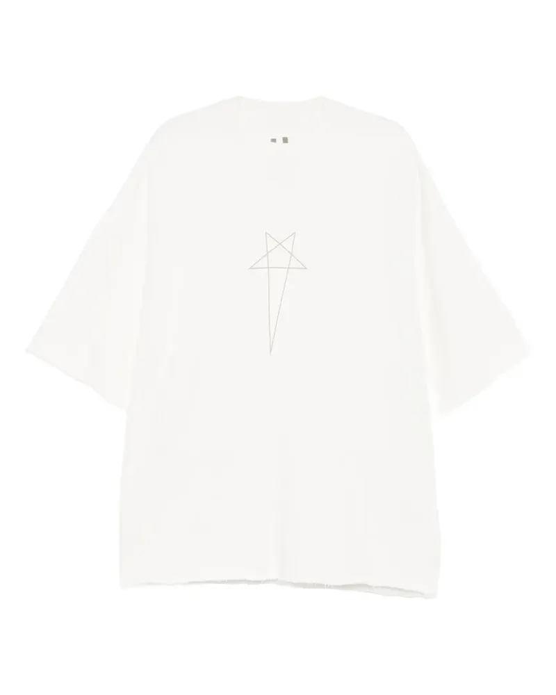 DRKSHDW by Rick Owens Tommy T-Shirt - Weiß Weiß