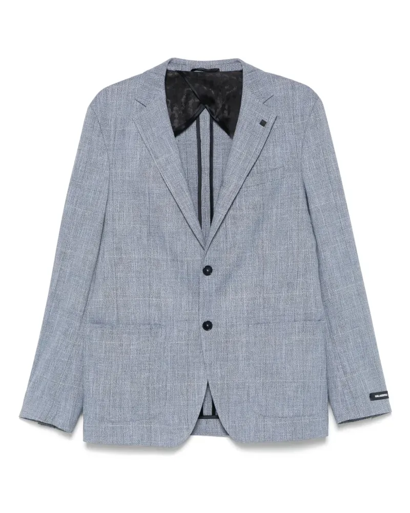 Karl Lagerfeld Gemustertes Sakko - Blau Blau