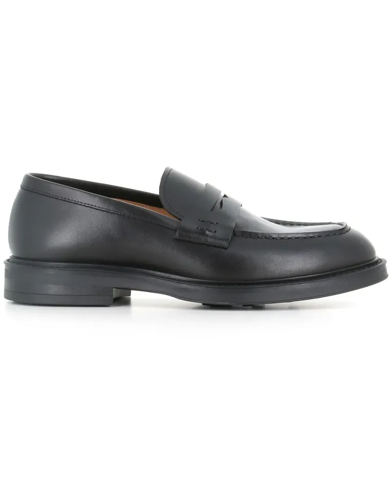 Henderson Penny-Loafer aus Leder - Schwarz Schwarz