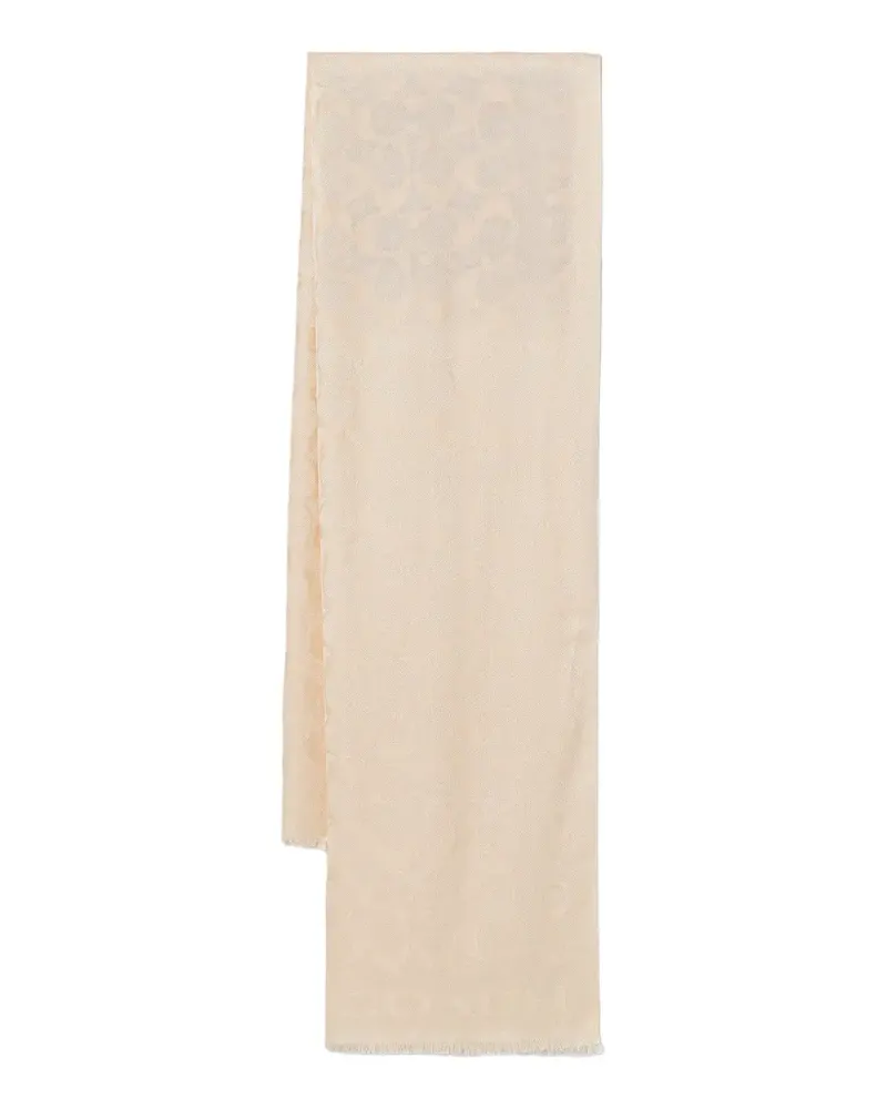 Coach Schal mit Monogrammmuster - Nude Nude