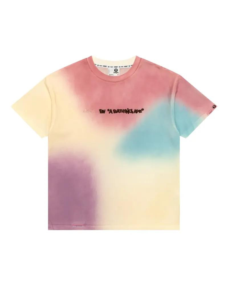 BAPE tie-dye T-shirt - Rosa Rosa