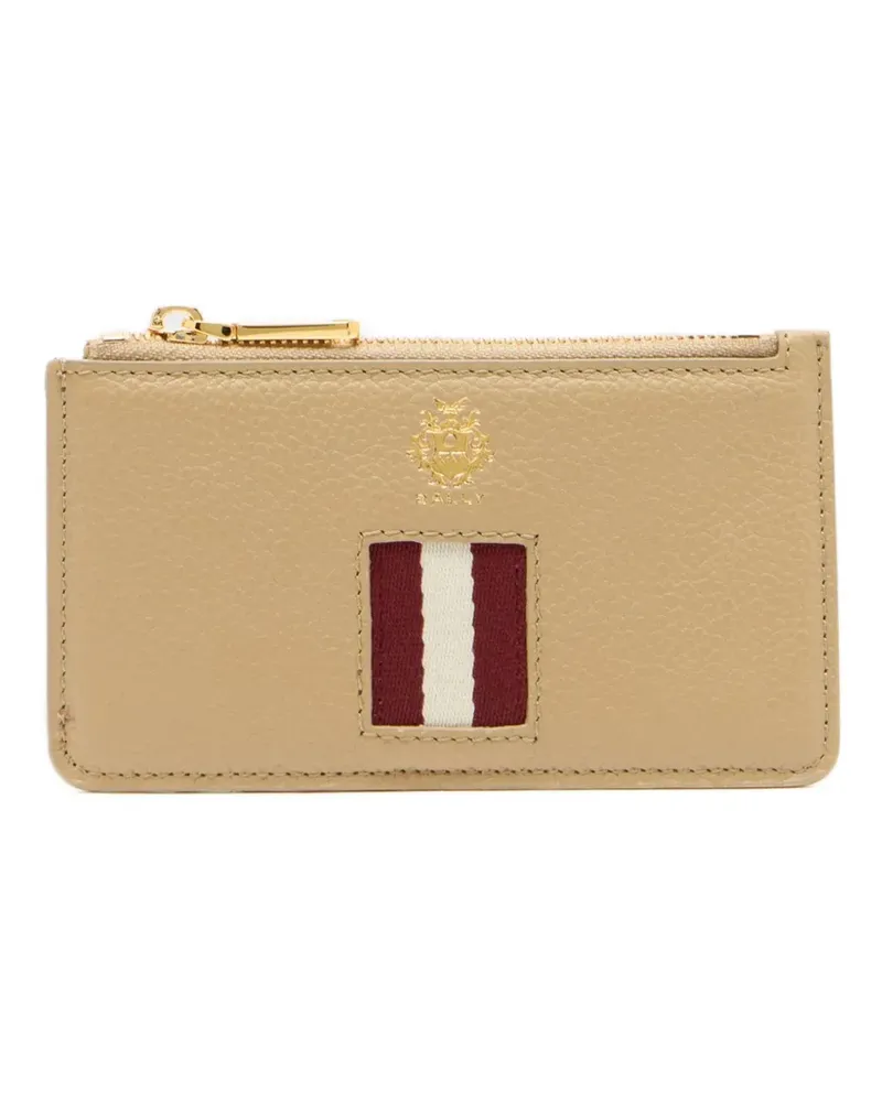 Bally Hera zipped card holder - Nude Nude