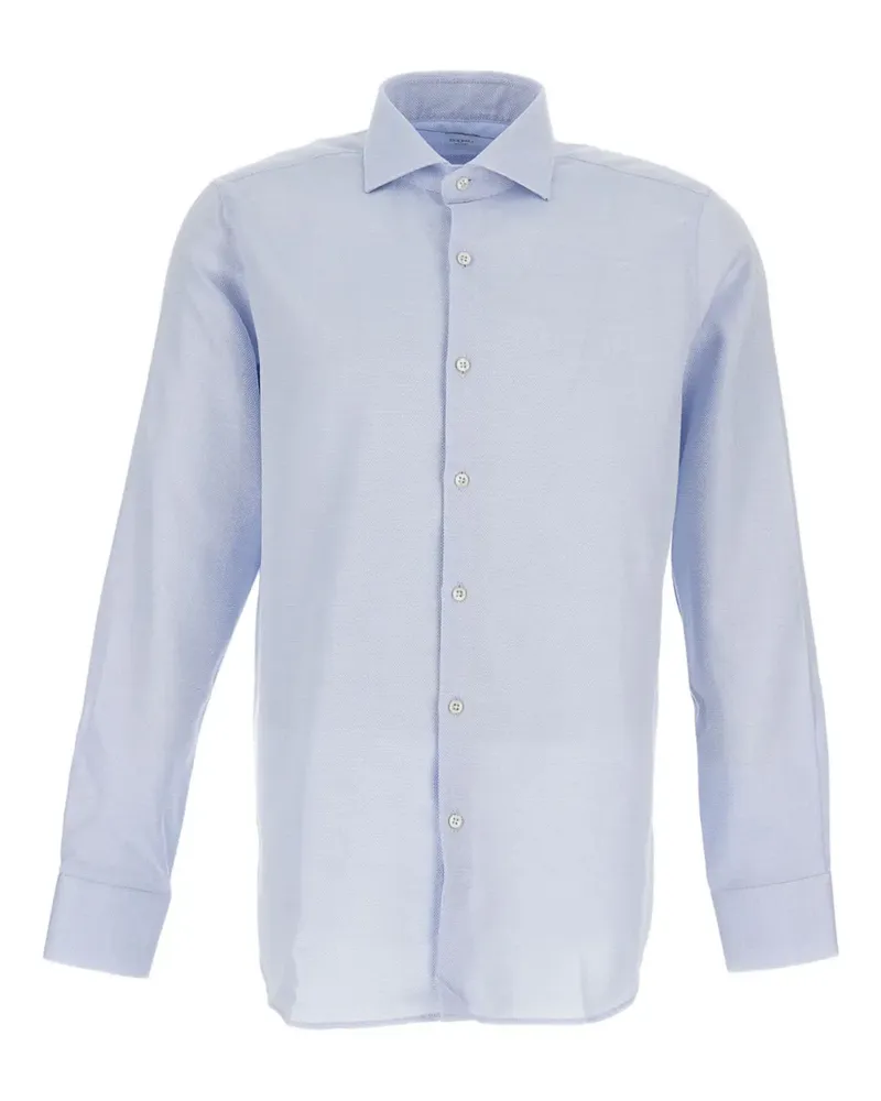 Bagutta button-fastening shirt - Blau Blau