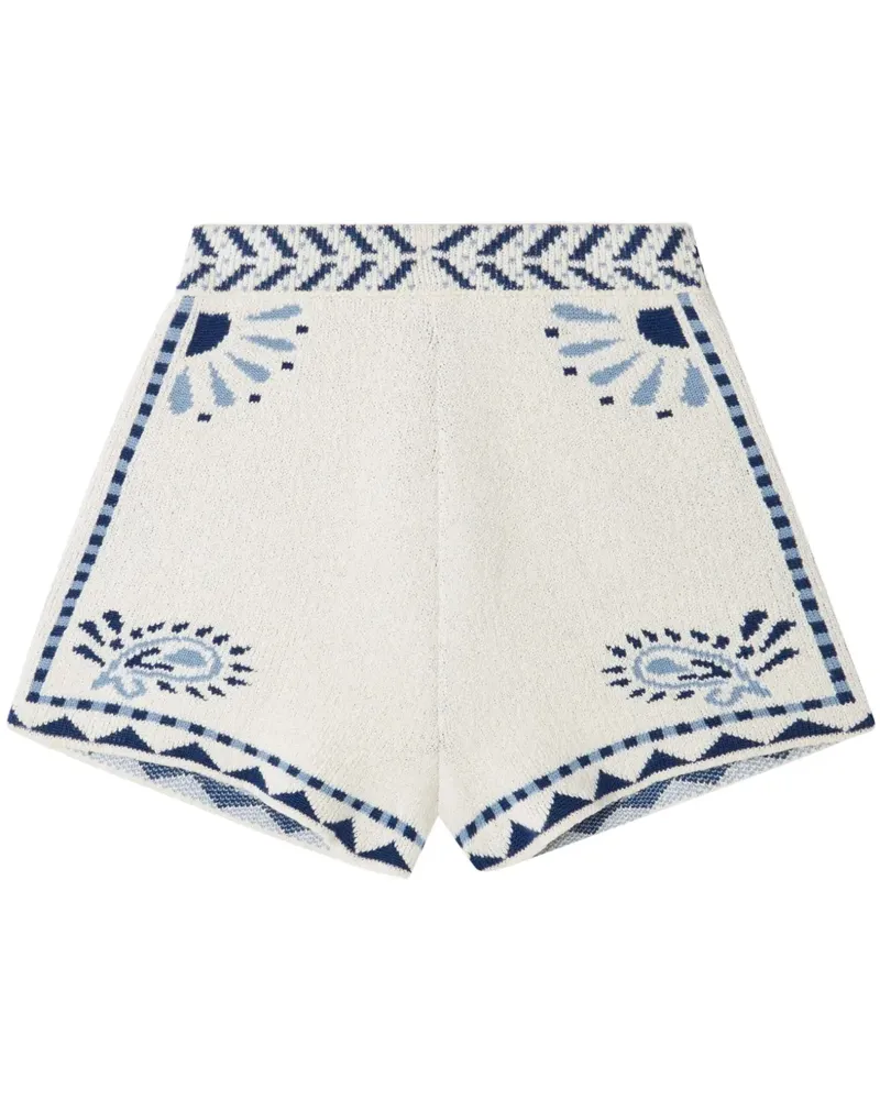 Alanui Wild Wonder Shorts - Weiß Weiß