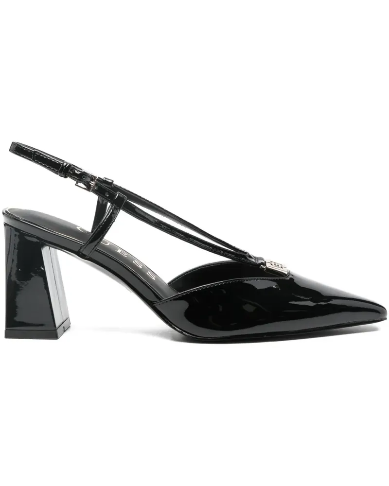 Guess 80mm strap-detail pumps - Schwarz Schwarz