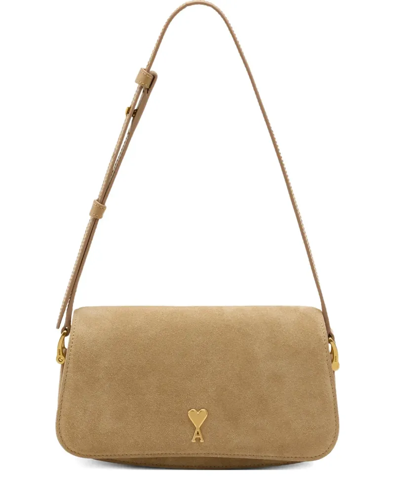 AMI Paris Paris Paris Schultertasche - Nude Nude