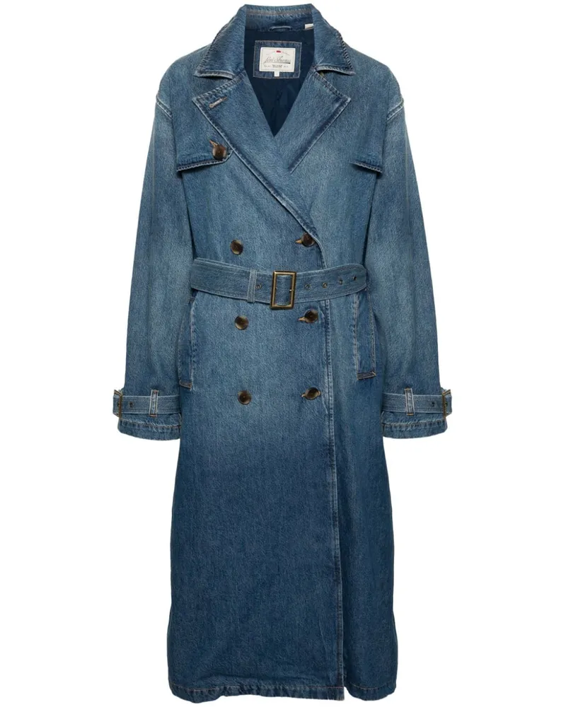 Levi's Klassischer Trenchcoat Blau