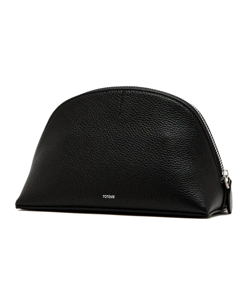 Totême Kosmetiktasche aus Leder - Schwarz Schwarz
