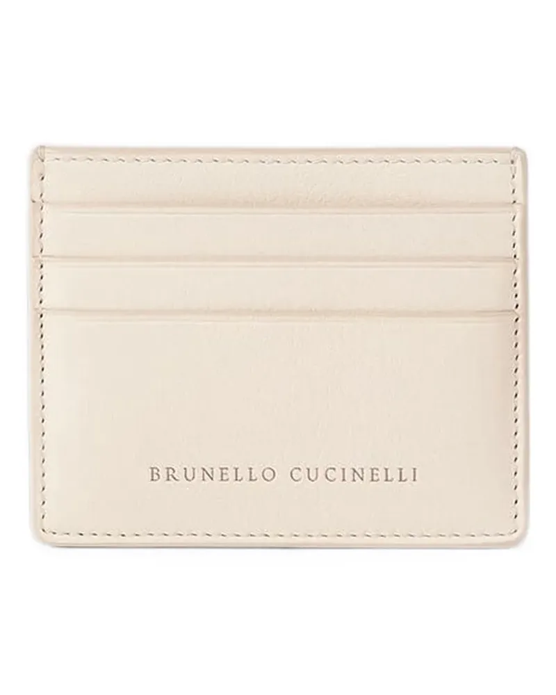 Brunello Cucinelli Klassisches Kartenetui - Nude Nude