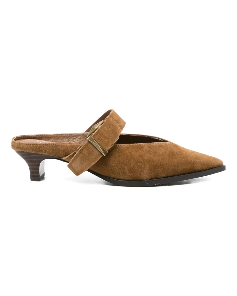 ash Tessa suede mules - Braun Braun