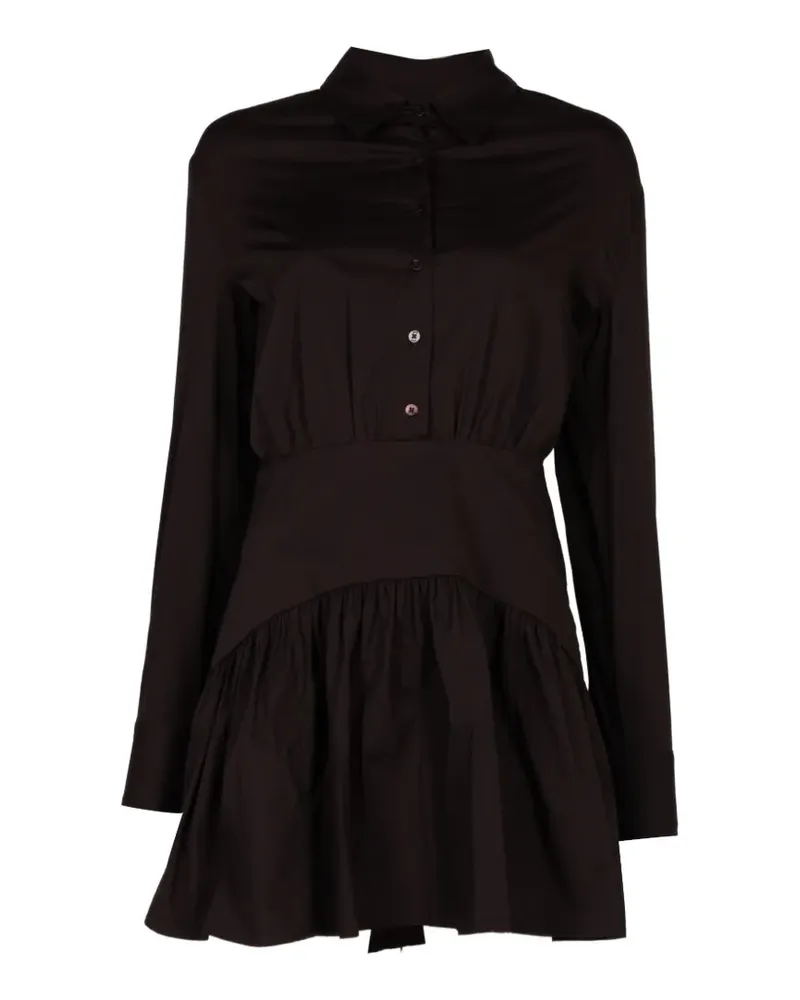 STAUD Rococo mini dress - Braun Braun