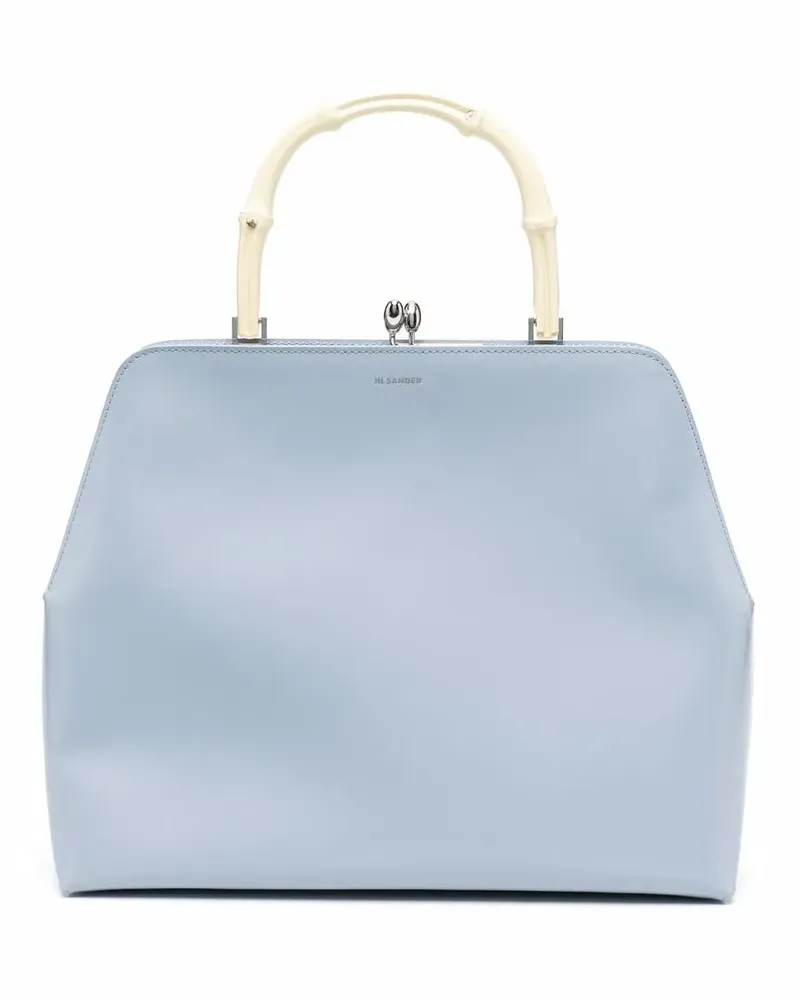 Jil Sander Eckige Goji Handtasche - Blau Blau