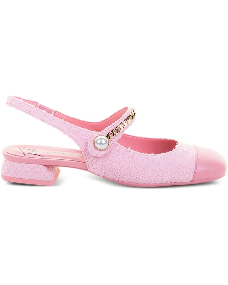 FESTA Milano Yolanda Slingback-Pumps - Rosa Rosa