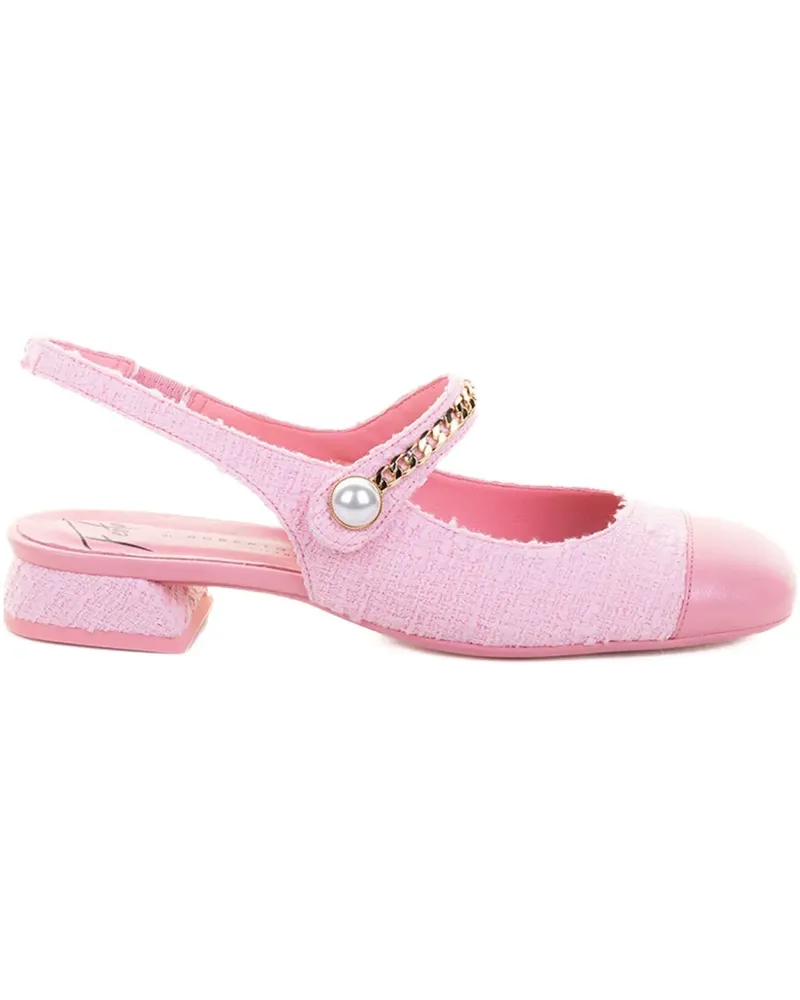 FESTA Milano Yolanda Slingback-Pumps - Rosa Rosa