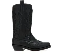 Western Cowboystiefel - Schwarz