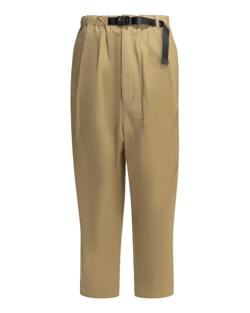 Comme des Garçons belted pleated trousers - Nude Nude