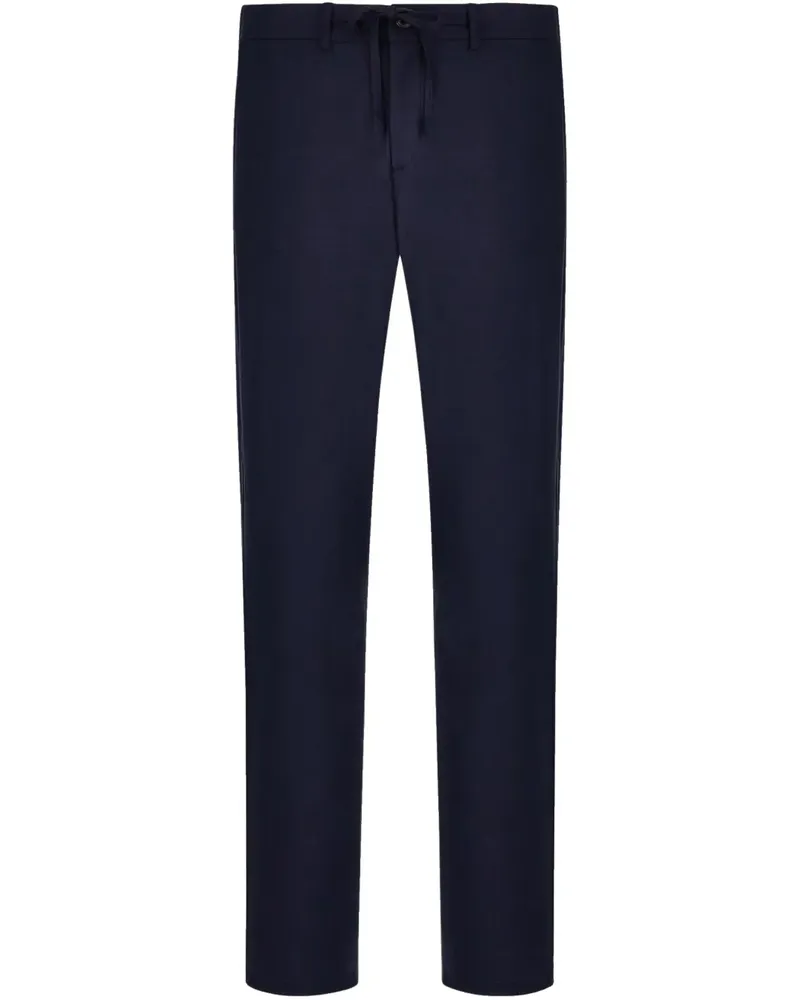 Canali Chino mit Kordelzug - Blau Blau