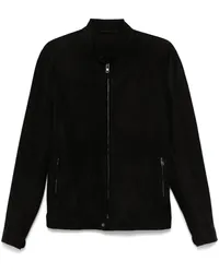 Salvatore Santoro Jacke aus Wildleder Schwarz