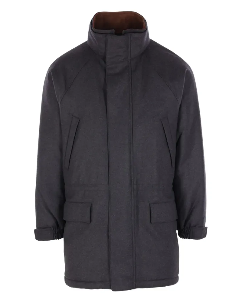 AURALEE long-sleeves coat - Grau Grau
