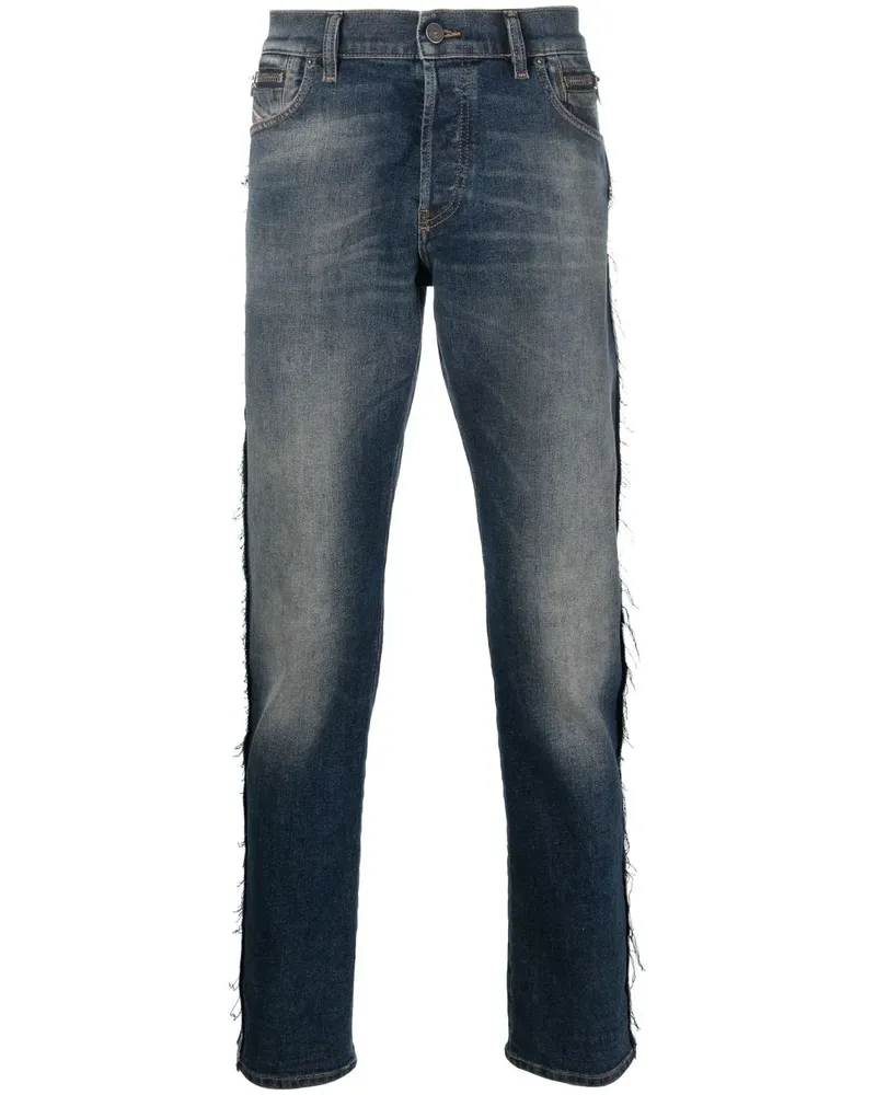 Diesel Klassische Straight-Leg-Jeans - Blau Blau