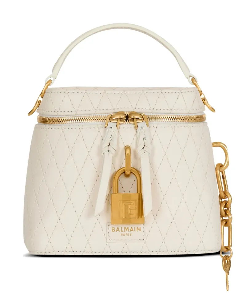 Balmain Gesteppte Pulse Tote Bag - Nude Nude