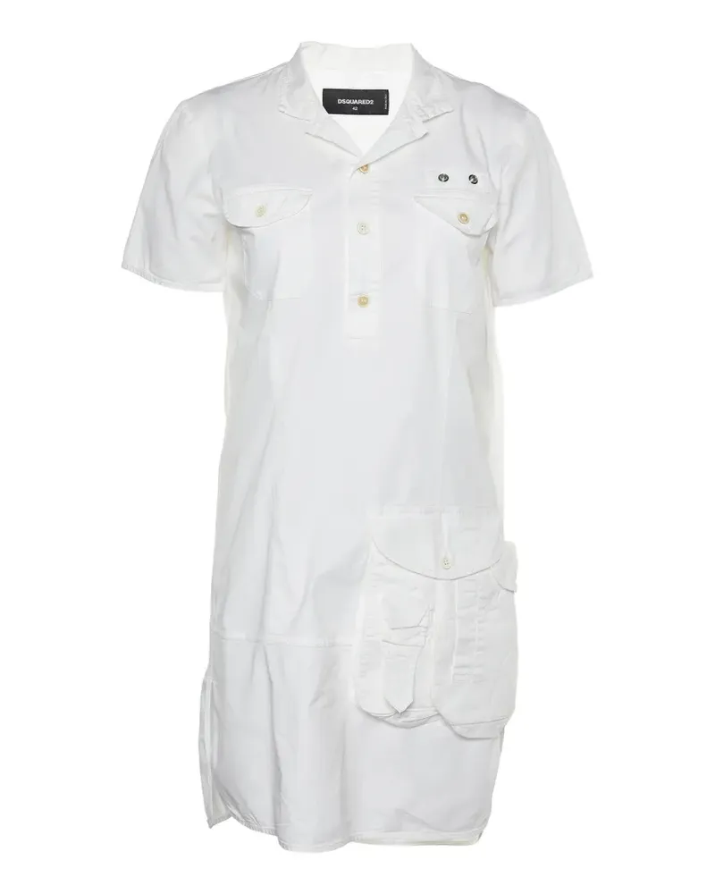 Dsquared2 front shift dress - Weiß Weiß