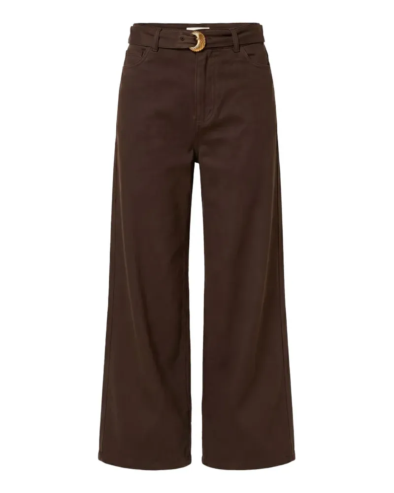 Twin-Set belted pocket jeans - Braun Braun