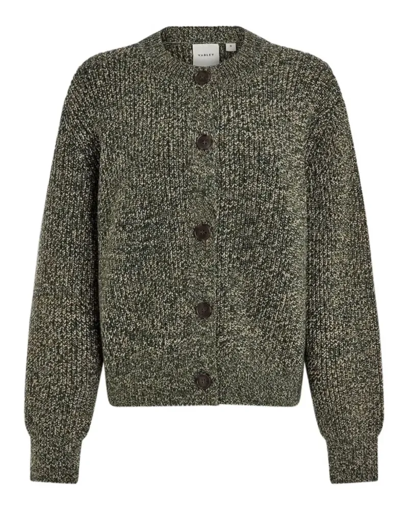Varley Patricia chunky-knit cardigan - Grün Grün