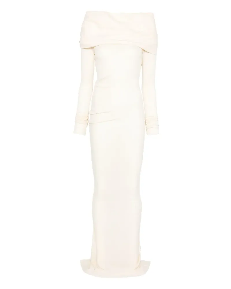 Entire Studios Drapiertes Cavalier Maxikleid - Nude Nude