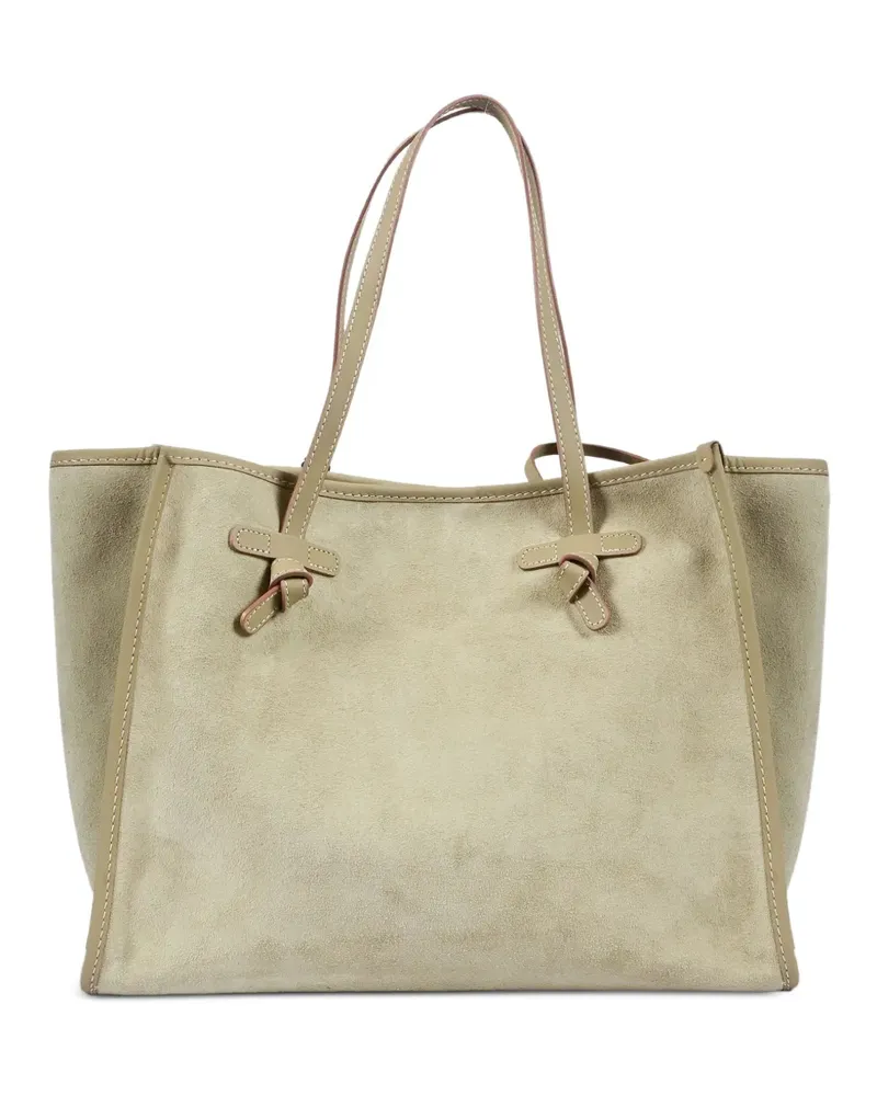 Gianni Chiarini Schultertasche mit Knotendetail - Grün Grün