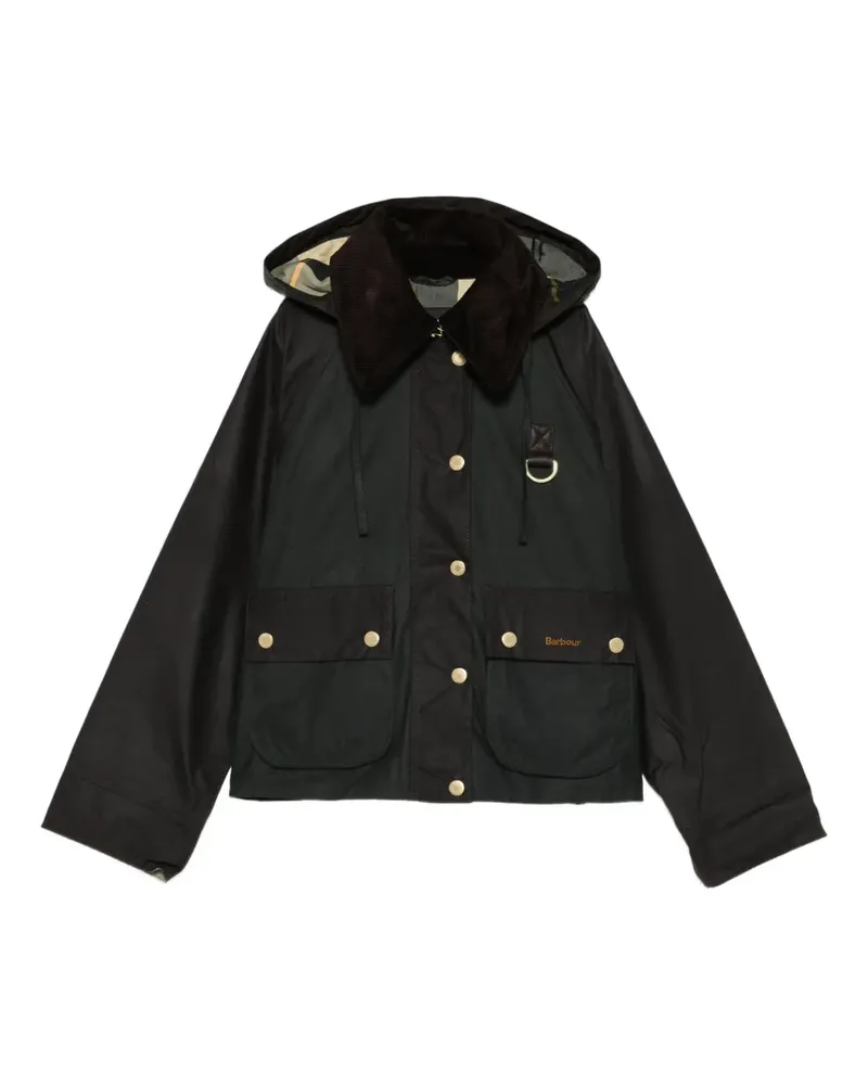 Barbour Reighton Kapuzenjacke - Grün Grün
