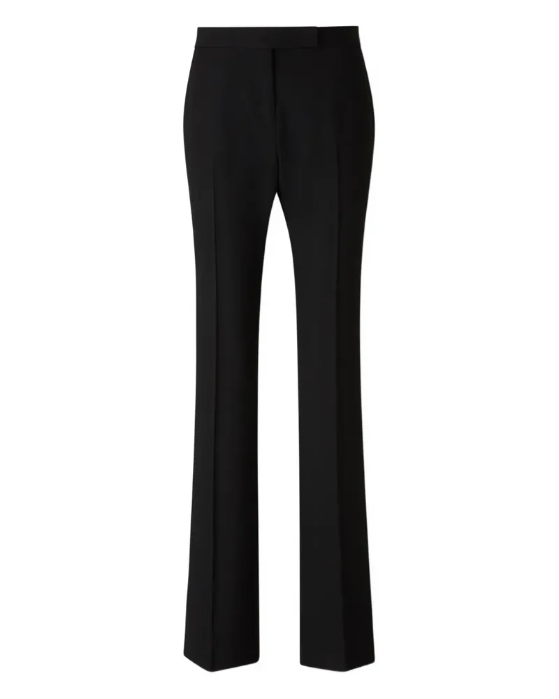 Tom Ford pleated wide-leg trousers - Schwarz Schwarz