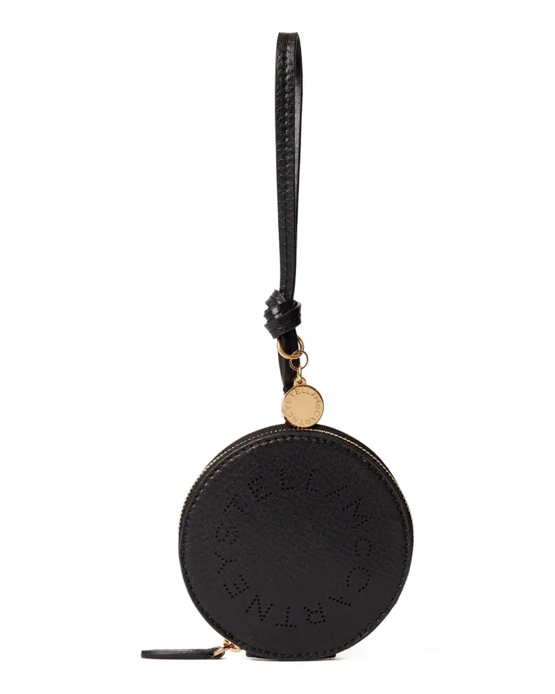 Stella McCartney Schlüsselanhänger mit Logo - Schwarz Schwarz