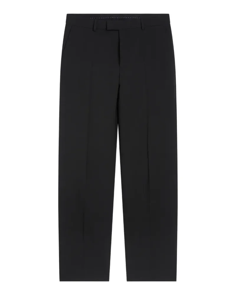 Dries van Noten Hose mit geradem Bein - Schwarz Schwarz