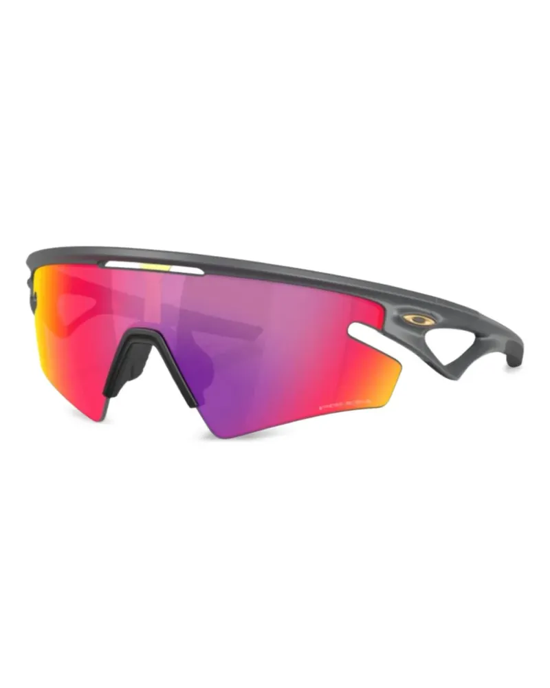 Oakley Sonnenbrille mit Logo-Print - Schwarz Schwarz