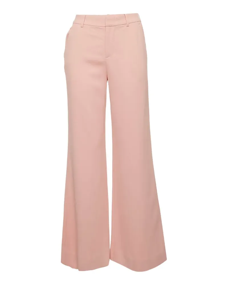 Alice + Olivia wide-leg crepe trousers - Rosa Rosa