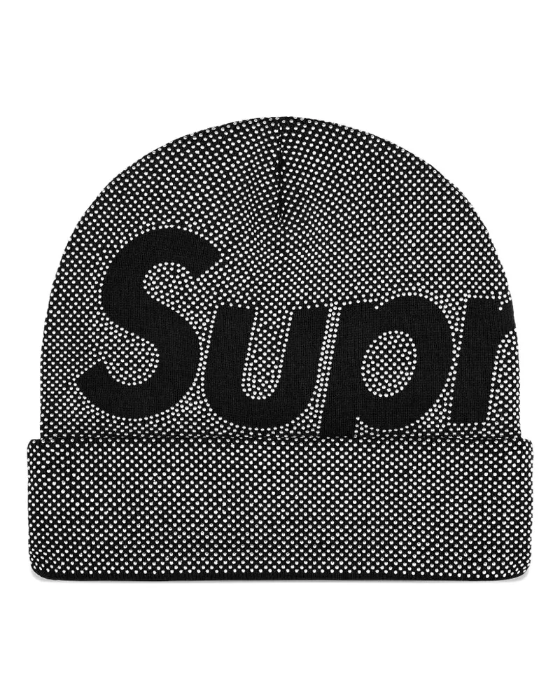 Supreme Being Knockout Beanie mit Nieten - Schwarz Schwarz