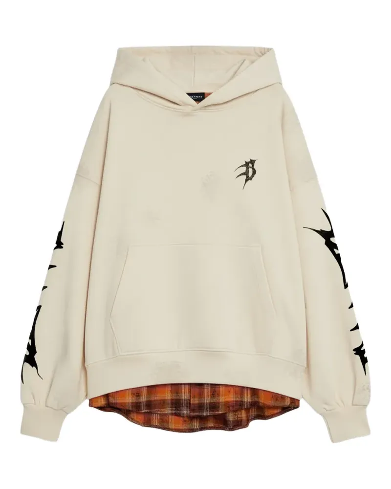 BARROW Hoodie mit grafischem Print - Nude Nude