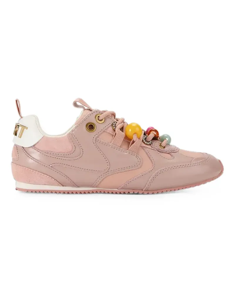 Kurt Geiger Schmaler Kurt Läufer mit Perlen - Rosa Rosa