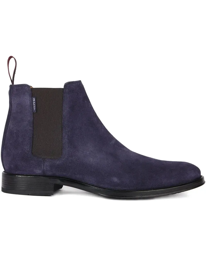 Paul Smith Chelsea-Boots aus Wildleder - Blau Blau