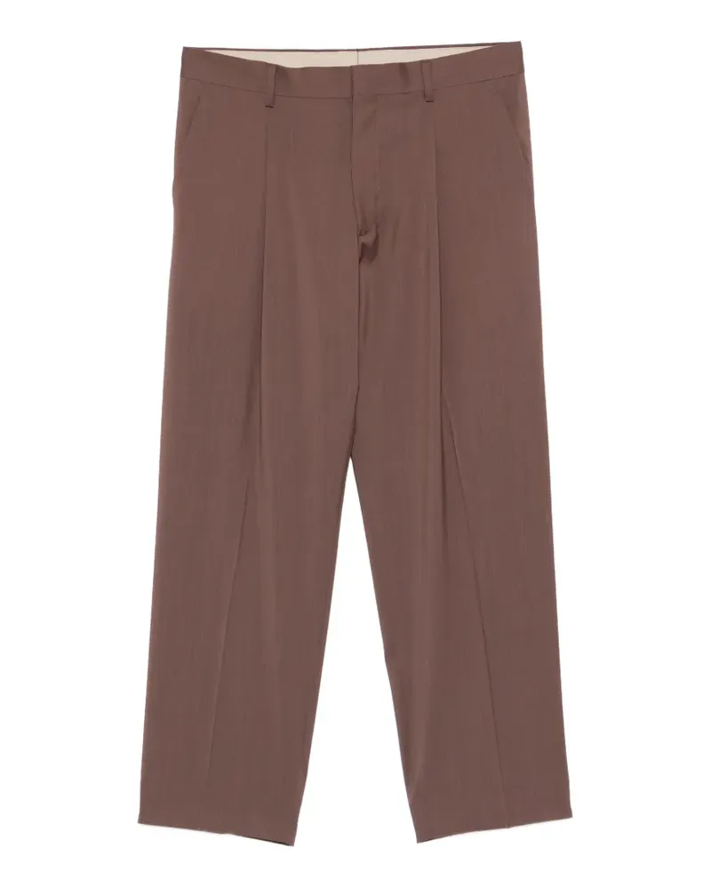 Costumein pleated trousers - Braun Braun