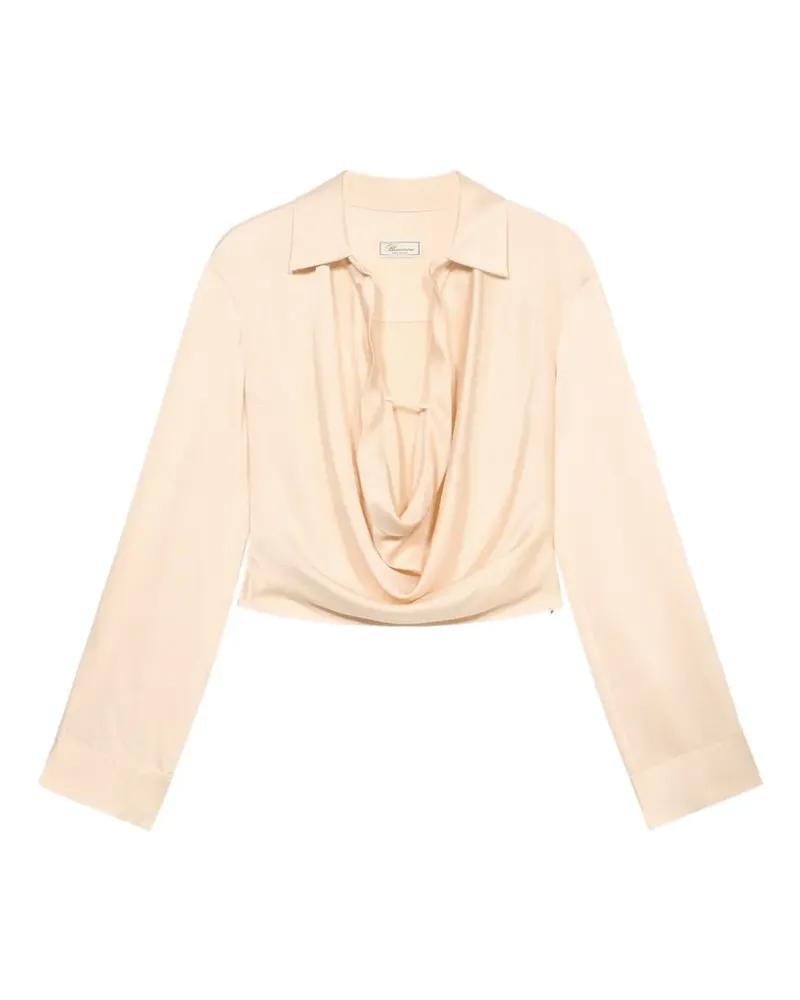 Blumarine Langärmelige Bluse - Nude Nude