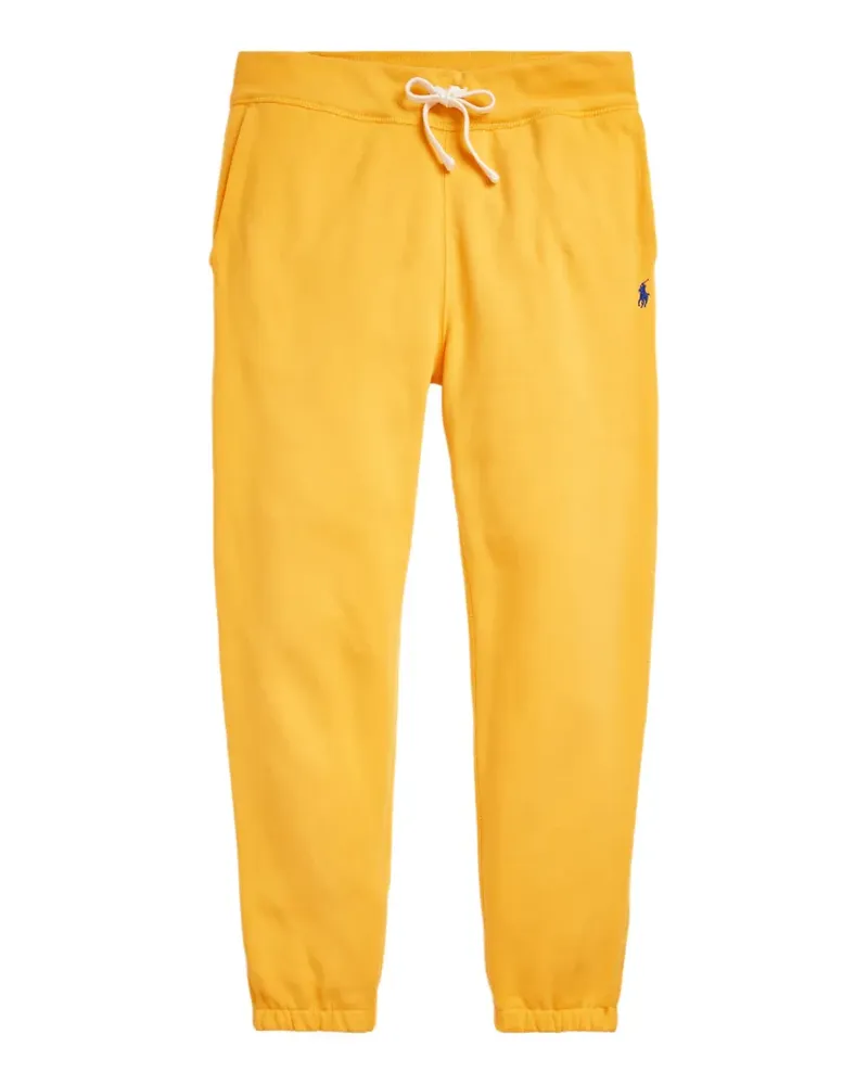 Ralph Lauren logo-embroidered drawstring track pants - Gelb Gelb